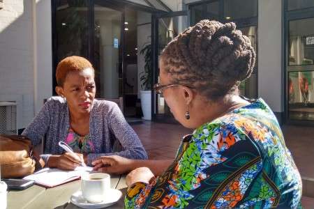 Food for thought - when they get together the conversation is unending.